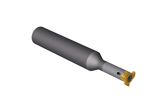 Seco Tools 03042122 Replaceable Head Disc Cutter, Shank 335.14-050006.0-118-354-E, Cylindrical Shank, 0.236 Inch Contact Diameter, Precision Cutting Tool