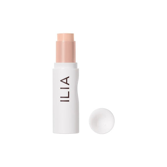 ILIA - Skin Rewind Complexion Stick - Foundation + Concealer + Skincare | Non-Toxic, Vegan, Cruelty-Free, Clean Makeup (5C - Pine, 0.35 oz | 10 g)-VeraVaultWomen