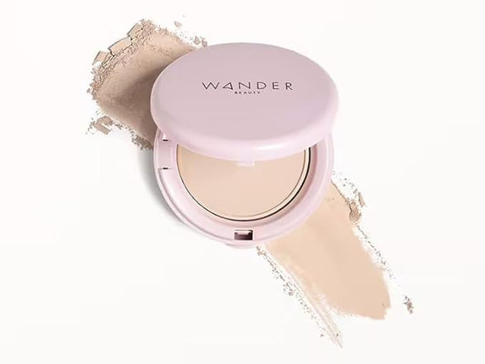 Wander Beauty Women's Wanderlust Powder Foundation, Fair, Tan, 0.3 Ounce-VeraVaultWomen