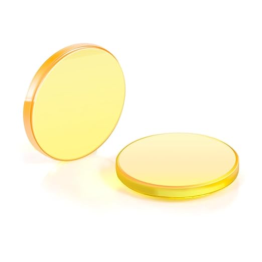 Cloudray CO2 Laser Lens 19.05mm, CVD ZnSe for Laser Engraving & Cutting, 40W-200W, Dia 19.05mm, FL58.1mm