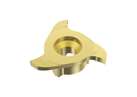 Seco Tools 03041958 (Pack of 2) Carbide PVD Replaceable Head Disc Mill R335.14-217415.12Z3-M03 F32M, 0.8543" Cutting Diameter, 0.1677" Cutting Width, 3 Cutting Teeth