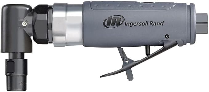 Ingersoll Rand 302BK Angle Air Die Grinder 2" & 3" Pad Kit, 20,000 RPM, 0.33 HP, 1/4" Collet, Rear Exhaust