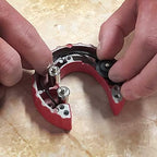 HAUTMEC Pro1 Inch Automatic Copper Tube Cutter - 1 in. Maximum Nominal Pipe Capacity (1-1/8 in. Outer Diameter), for Copper, Aluminum, Brass Tube and Thin-wall Conduit, HT0217-PL