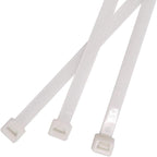 4 Inch White Zip Ties (1000 Pieces), 18lb Strength, Nylon Cable Wire Ties