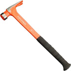 Sturnus Orange 13oz Velocity Rip Claw Hammer – 13oz, Lightweight Aluminum & Ergonomic, Pro-Grade with Anti-Vibration Grip (Milled Face, Long Handle)
