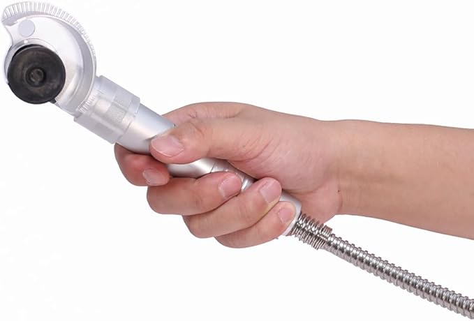 780W Hanging Flex Shaft Die Grinder Sander Polisher Rotary Tool, Foot Pedal Control, Extendable Polishing Handle