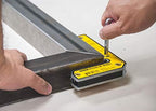 Strong Hand Tools, Angle Magnetic Square Kit, Inside/Outside Magnets, Fixed Angle, 90° (30°, 60°), Mag. Pull Force 20/33 lbs, 3″/5" Length, Welding Square, MLDT350