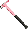Sturnus Pink 13oz Velocity Rip Claw Hammer – 13oz, Lightweight Aluminum & Ergonomic, Pro-Grade with Anti-Vibration Grip (Smooth Face, Long Handle)