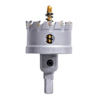 1-7/8" Carbide Hole Saw, Heavy Duty Metal Hole Cutter with Pilot Drill Bit for Cutting Stainless Steel, Metal Sheet and Aluminum Alloy (48mm | 1-7/8")