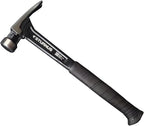 Sturnus Graphite 13oz Velocity Rip Claw Hammer – 13oz, Lightweight Aluminum & Ergonomic, Pro-Grade with Anti-Vibration Grip (Milled Face, Short Handle)