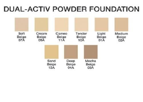 Dual Active Powder Foundation (Cream Beige)-VeraVaultWomen
