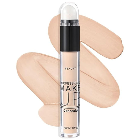 1 Pack Liquid Foundation Cream for Face Makeup,Durable Full Coverage Matte Concealer Make Up,Oil Control & Waterproof Base Primer -0.35 Fl.Oz (01#)-VeraVaultWomen