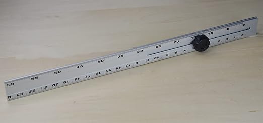 Triangle Ruler Square Carpentry Squares Folding Aluminium Frame Construction Tools Combination 24 Inches in Framing Roofing Stair Work Woodworking Movable Right Angle 90°45 Degree Angle Ruler