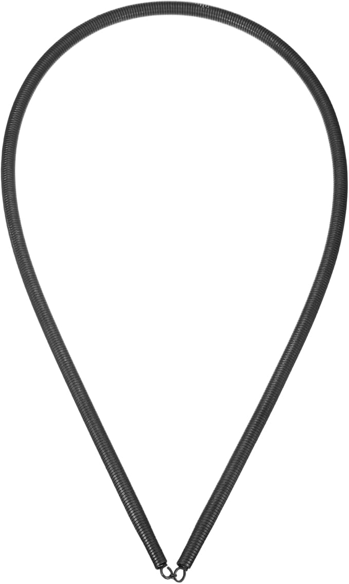 HARFINGTON PVC Spring Tube Bender 15.7mm OD 1500mm Long A Type Conduit Pipe Bender Bending Spring for Pipe Bending Devices in Home Hydropower, Black