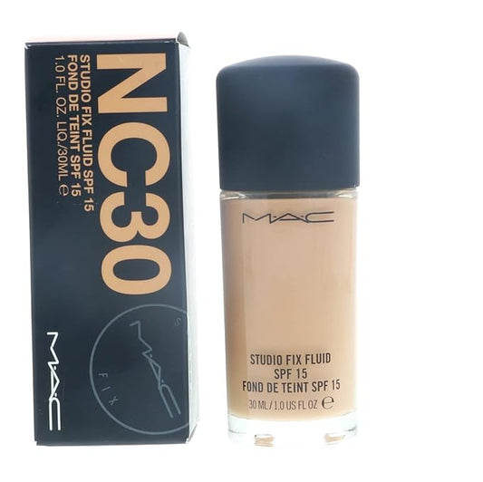 Mac Studio Fix Fluid Foundation NC30 SPF15-VeraVaultWomen