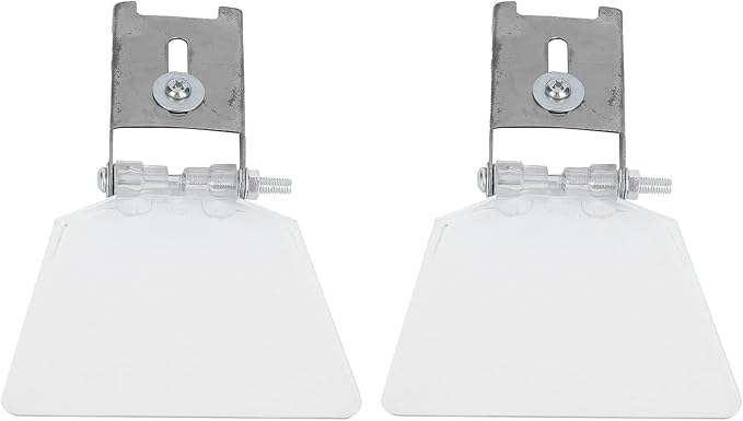 2PCS Bench Grinder Tool Rest of Bench Grinder Accessories, Sturdy Bench Grinders Eye Guard of Bench Grinders Guard Kit Replacement For Bench Type 125/150/200/25 Grinder