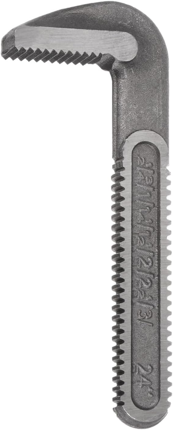 HARFINGTON Pipe Wrench Hook Jaw 24" Plumbing Wrench Replacement Jaws Carbon Steel for 24" Adjustable Wrench