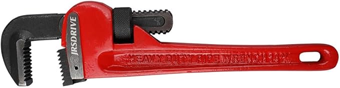 1 Piece Pipe Wrench 14 inch Heavy Duty Adjustable Plumbing Wrench Construction & Heavy-Duty Applications for Industrial & Professional Use E-2049