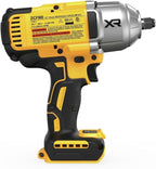 DEWALT 20V MAX Cordless Impact Wrench, 1/2 Impact Gun, High Torque with Hog Ring Anvil, Tool Only (DCF900B)