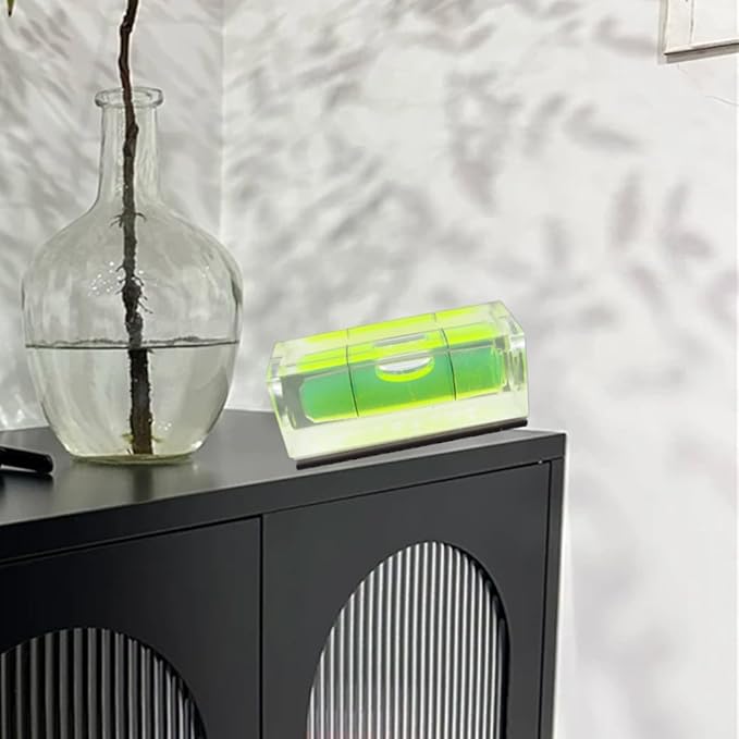 5Pcs Magnetic Small Bubble Level Set 29mm/40mm/52mm Multi-sizes Square Spirit Levels Measuring Tools