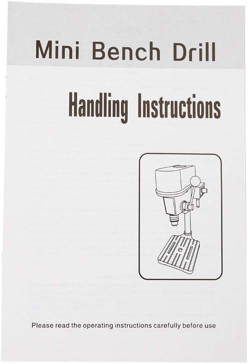 Bench Drill Press 2-Speed Electric Drilling Machine Drilling tool 480W for Wood Metal (480W-BG-5166A)