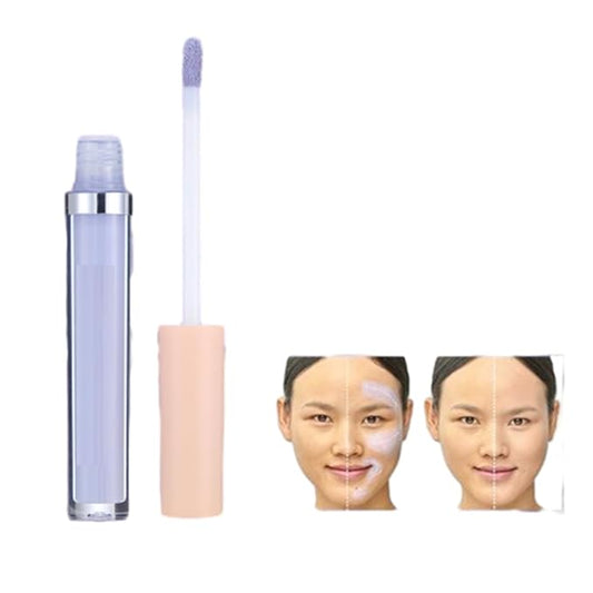 MAEPEOR Liquid Conceal Contour 7 Colors Cream Lightweight Liquid Concealer Contour Makeup for Concealing Blemishes, Brighten Dark Circles (Color 02 Purple)-VeraVaultWomen
