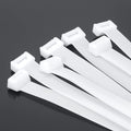 40 inch White Zip Ties Heavy Duty 15 PCS, 440 LBS Ultra Exclusive Strong Plastic Wire Ties, Large Cable Ties Extra Long Tie Wraps, Indoor and Outdoor UV Resistant