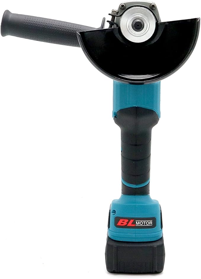 Vikky 20V Cordless Angle Grinder - 8500 RPM Brushless Motor, 5-Inch(125mm), Cutting & Grinding Kit with 20V 4.2Ah Battery & Accessories