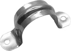 Nge 1inch Rigid Pipe Strap Clamp-Two Hole Strap-U Bracket Tube Clip-Stainless Steel Heavy Duty Pipe Fasten Holder-Secures Conduit，50Pcs（35mm)
