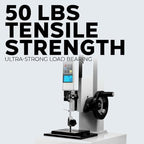 BEST CONNECTIONS Black Cable Ties 500 Pack Cable Zip Ties 8 Inch with Screw Down Hole for Mounting- Strong Nylon Wire Ties with 50 Lbs Tensile Strength – Cable Management Ties for Outdoor & Indoor