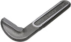 Pipe Wrench Hook Jaw 24 Inch Plumbing Wrench Replacement Jaws Carbon Steel for Adjustable Wrench (Silver)