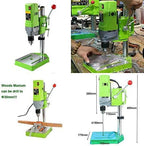 Bench Drill Stand 710W Mini Electric Bench Drilling Machine Drill Chuck 1-13mm