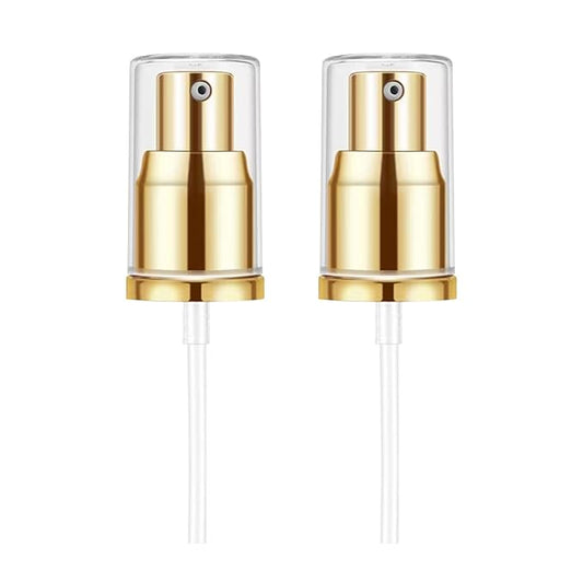 Chris.W 2Pack Foundation Pump for Estee Lauder Double Wear Foundation(Gold)-VeraVaultWomen