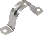 Hordion 10Pcs 1-9/16" Two Hole Strap U Bracket, M40 Rigid Pipe Strap Stainless Steel Conduit Clamp for Fixing Pipe