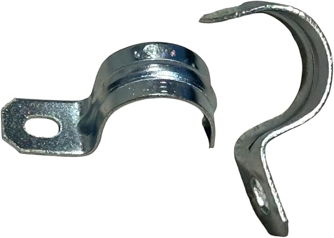 1-Inch One-Hole Conduit Strap | Steel Clamp for Rigid/IMC - Sandbaggy (1 inch, 400, Count)