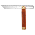 DOITOOL 1PCS 9 Inch Sliding T-Bevel Gauge Woodworking T Bevel Angle Finder with Hardwood Handle and Metric Marks