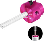 PVC Pipe Reamer 1-Inch Head,PVC Fitting Saver with 1/4-Inch Hex Shaft,Socket Saver Plastic Pipe Fitting Reamer Plumbing Tool for Schedule 40 CPVC ABS Scoket Hub Removing,Fit 1/2" Drills