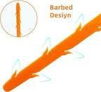 Drain Clog Remover, 25.2inch Flexible Long Pipe Snake Hair Clogs Catcher Cleaner Tool for Toilet, Kitchen Sink, Bathroom Tub, Sewer Drain