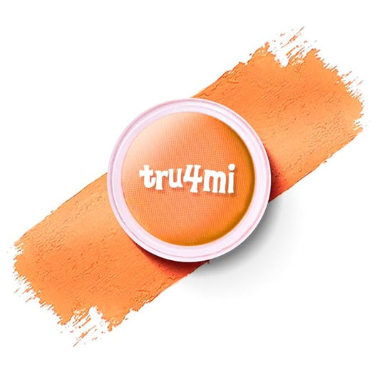 '-Water Activated Eyeliner -Wet Liner Makeup - Smudge Proof Face Body Paint Long Lasting Formula- “TruTangerine” Orange -10g/container
