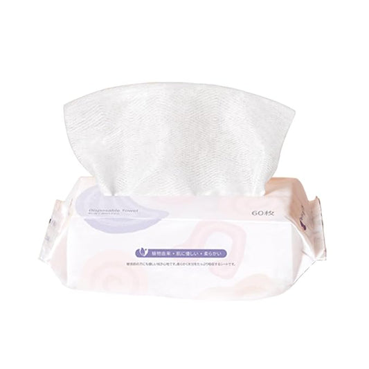 Disposable Face Towel XL Facial Wipes - Organic Vegan Biodegradable Face Towels，Ultra Soft Thick Wash Cloths for Adults and Baby, 100% Cotton Dry Wipes for Washing and Drying-VeraVaultWomen