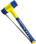 BOOSDEN Double-Faced Rubber Mallet Hammer, Shockproof Anti-Slip Small Hammer, 30mm