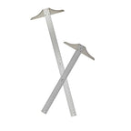 Acurit 36 Inch Aluminum T-Square – Professional Drawing and Drafting Tool with Clear Acrylic Edge for Precision Cutting, Measuring, and Design