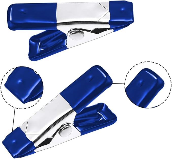 30Pcs 2 inch Small Spring Clamps Heavy Duty Spring Metal Mini Clips Clamps for Backdrop Woodworking Furniture Crafts