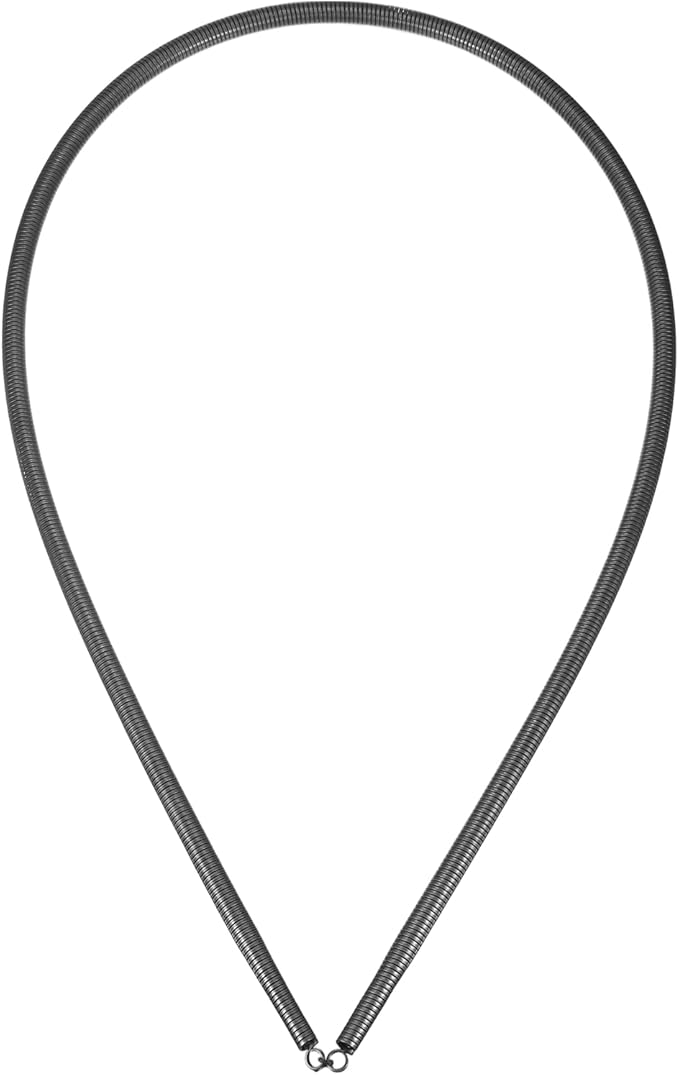 HARFINGTON PVC Spring Tube Bender 13mm OD 1500mm Long C Type Conduit Pipe Bender Bending Spring for Pipe Bending Devices in Home Hydropower, Black