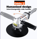 7-Inch Pneumatic Sander Heavy Duty Wet Air Sander/Polisher,Lightweight at 5.47 lbs,Adjustable Speed Up to 2500rpm Pneumatic Polisher Hand Sanding Tool