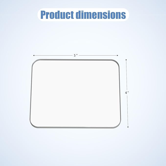 Neeki 4x5" 2pcs Bench Grinder Replacement Eye Shield, Small Grinder or Small Bench Grinder Protective Cover, HD, Lightweight and Durable