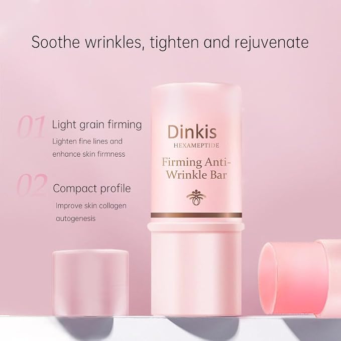 1 PC Tight and Fine Line Resistant Firming Collagen Bar Balm Stick, Hydrating Moisturizing smoothening Balm Stick for Face, Body and Hair, 3.5g / 0.19 OZ