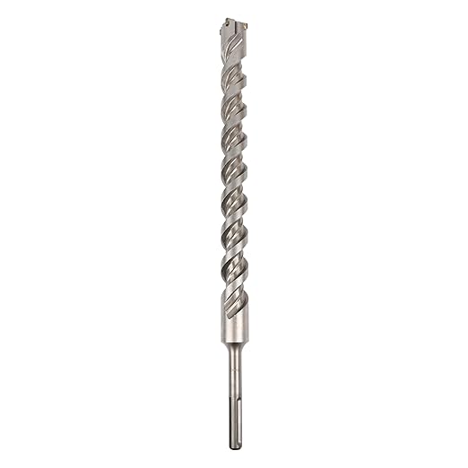 1-3/4 X 24 in SDS MAX Bits, Rotary Hammer Drill Bits, Carbide Drill Bits, Masonry Drill Bits for Concrete, Stone and Brick, SDS MAX Hammer Double Flute, Masonry Drill Bit, Concrete Drill Bit