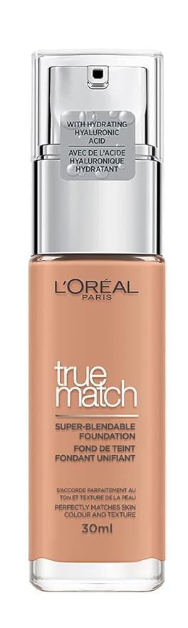 L'Oreal Paris New True Match Foundation 30ml - 5D/5W Golden Sand-VeraVaultWomen