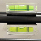 5Pcs Magnetic Small Bubble Level Set 29mm/40mm/52mm Multi-sizes Square Spirit Levels Measuring Tools